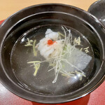 肉割烹 赤坂喰心 - ハモ