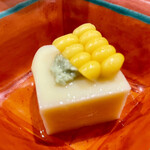 肉割烹 赤坂喰心 - とうもろこし
