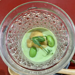 肉割烹 赤坂喰心 - 枝豆