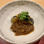 肉割烹 赤坂喰心 - 和牛　賀茂茄子