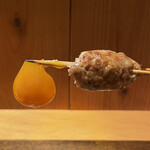 根津 焼鳥 照隅 - 提灯の完成！笑笑