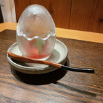 根津 焼鳥 照隅 - 西瓜と蓴菜