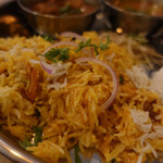 カフェ アチャ - エビビリヤニ