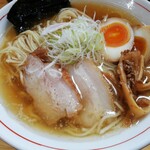 中華そば 朔望 - じゃーん、出ました。