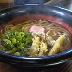 春月庵 - ごぼ天うどん、６００円（２玉）