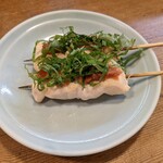 串ひで - 料理写真:ササミ 梅じそ焼