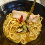 魚介七味醤油混ぜ麺