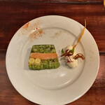 9 nove - 春野菜と桜マスのテリーヌ