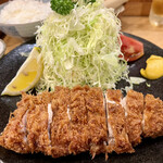 とんかつ割烹 陣屋 - 特製スタミナとんかつ定食並