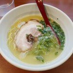 Ramen Tendou - ・「鶏白湯らーめん(¥750)」