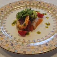 中国料理 彩雲 ホテルモントレ仙台 - 彩雲サラダ仕立て冷采(2022.06)