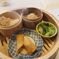 中国料理 彩雲 ホテルモントレ仙台 - 小皿料理4点盛り(2022.06)