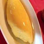 南欧料理　アンジュ - オムライス　ツルツルパラパラで薄味ソースが絶妙