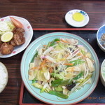 ちゃんぽん長崎屋 - 皿うどん定食￥７８０