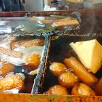 たか田 - 銅鍋に煮込まれるおでん