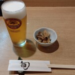 たか田 - ビールとお通し
