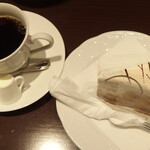 文房堂Gallery Cafe - (2022.04)ケーキセット