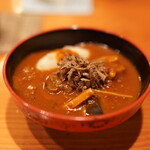 日本料理 たかむら - 京都鴨茄子と秋田錦牛のシチュー
