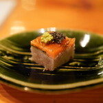 日本料理 たかむら - 鱒の押し寿司