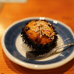 日本料理 たかむら - 三陸いが雲丹のゼリー寄せ　富山白海老