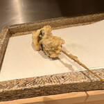 日本橋 蕎ノ字 - サザエ　塩　スダチで。