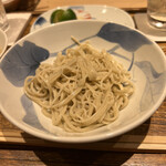 日本橋 蕎ノ字 - 〆の蕎麦