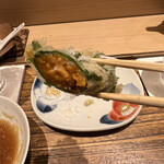 日本橋 蕎ノ字 - ウニ　塩で　リフトアップ！