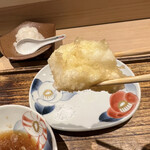 日本橋 蕎ノ字 - アオリイカ　塩　リフトアップ