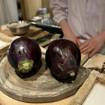 日本橋 蕎ノ字 - みずみずしい折戸茄子