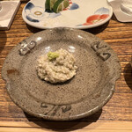 日本橋 蕎ノ字 - 粗挽きの蕎麦がき