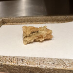 日本橋 蕎ノ字 - 銀宝（ギンポ）　塩　スダチ大根おろし　で。