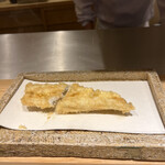 日本橋 蕎ノ字 - アナゴ　スダチ　塩で