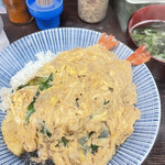 四国手打ちうどん 讃岐路 - 天とじ丼