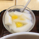 中国広東料理 聚宝 - 杏仁豆腐