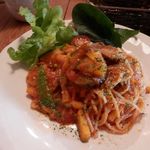 木を植えるレストラン オーロラ - スパゲッティ