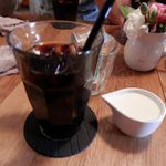 木を植えるレストラン オーロラ - アイスコーヒー