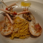 クッチーナ イタリアーナ ガッルーラ - 国産レモンと手長海老のタリオリーニ