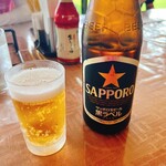 東武藤が丘カントリー倶楽部レストラン - 朝ビール