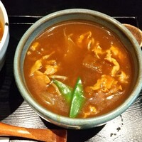 日本橋 やぶ久 - ミニカレー南蛮そば ♪