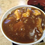 そば処 田中屋 - カレー丼850円  ざるそば海苔抜き700円 計なぜか1500円