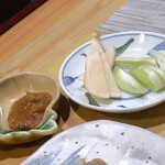 葵 - 新生姜のアテ