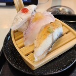 Kaisenzushi Marutoku - 夏旬味三種盛り
