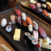 意気な寿し処阿部 広尾別館 - ２０１３年３月１２日の大盛ランチ１，４００円