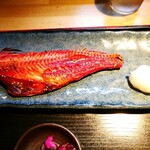 海鮮 居酒屋 一松 魚力 - ホッケ味醂干し アップ