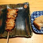 鳥恵 - レバーパテとパン