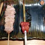 鳥恵 - 肝とせせり