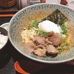 鉄板居酒屋 こんご - 汁なし担々麵定食