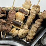 Assorted Yakitori (grilled chicken skewers)