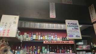 h En - 店内  ドラゴンハイボールを見逃さない！(笑)