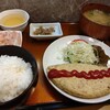市松庵 - オムレツ定食　+¥500(税込)